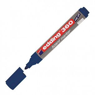 Маркер для досок EDDING BOARD 1,5-3 мм синий круглый