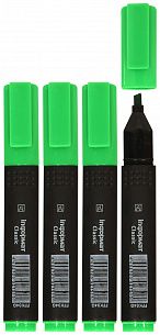 Маркер текстовый INFORMAT CLASSIC 1—5 мм, зеленый, скошенный