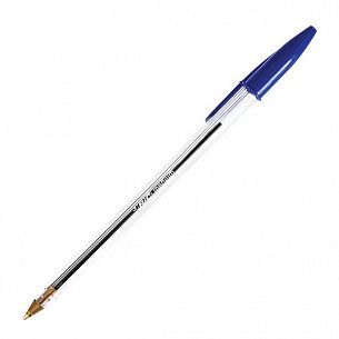 Ручка шариковая одноразовая  BIC Cristal Original 1 мм синяя