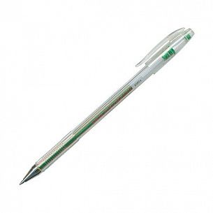 Ручка гелевая CROWN 0,5 мм зеленая