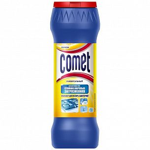 Чистящий порошок COMET Лимон 475 г с дезинфицирующим эффектом
