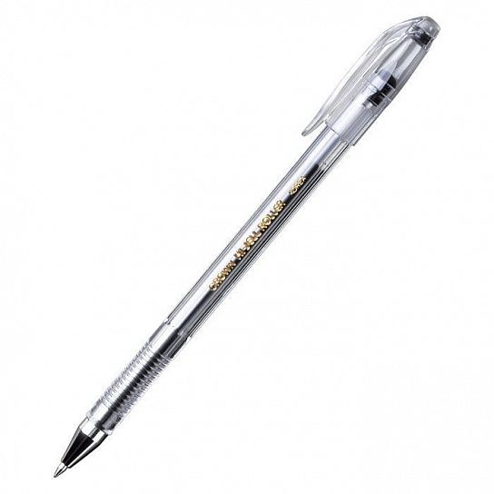 Ручка гелевая CROWN 0,5 мм черная