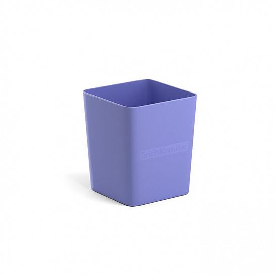 Стакан для канц ErichKrause BASE PASTEL фиолетовый пластик
