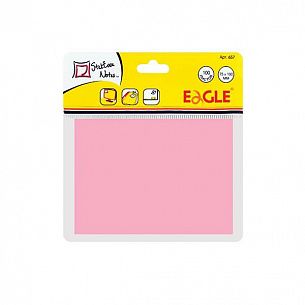 Блок самоклеящийся EAGLE 102х75 мм 100 листов, пастель розовый