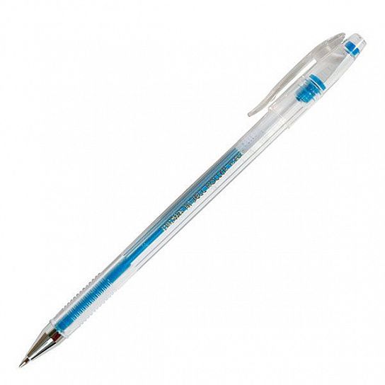 Ручка гелевая CROWN 0,7 мм голубая