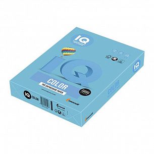 Бумага цветная IQ COLOR интенсив светло-синяя  (80 г/м2, А4, 500 л.)