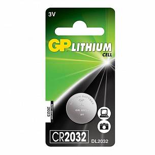 Батарейка GP LITHIUM CR2032 литий-ионная 3V 1 шт/упак