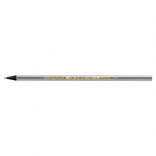Карандаш чернографитный пластиковый Bic Evolution Black НВ заточенный, шестигранный, картонная коробка
