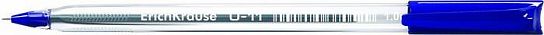 Ручка шариковая ErichKrause ULTRA GLIDE TECHNOLOGY U-11 1 мм синяя треугольный корпус