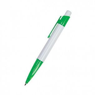 Ручка шариковая «Луиза», бело-зеленая