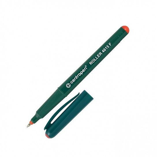 Ручка-роллер ERGO Cap off 0,3 мм красная треугольный корпус
