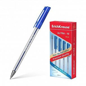 Ручка шариковая ErichKrause ULTRA L-10 синий