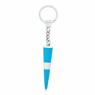 Брелок-ручка GRACE голубой в пластиковом футляре