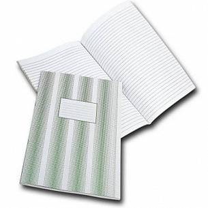 Книга учета КФОБ А4 60 листов в линию, офсет 60 г/м2, мелованный картон, вертикальная