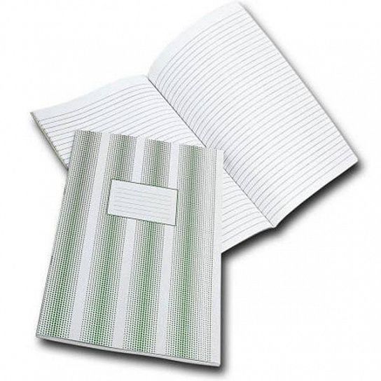 Книга учета КФОБ А4 60 листов в линию, офсет 60 г/м2, мелованный картон, вертикальная