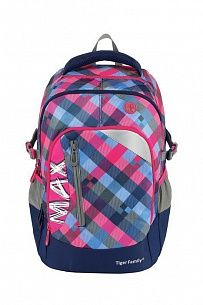 Ранец TIGER FAMILY MAX 43х28х22 см анатом. спинка 22 л