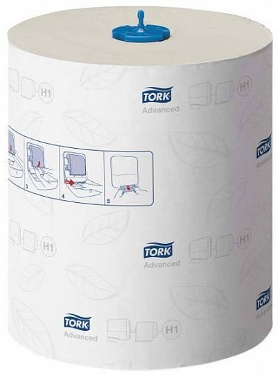 Полотенца бумажные TORK MATIC ADVANCED H1, 2 слойные, рулон, 150 м, белые