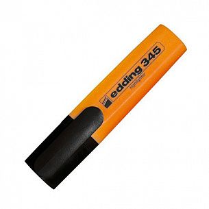 Маркер текстовый EDDING 345 2-5 мм оранжевый скошенный