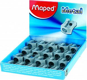 Точилка MAPED METAL корпус металл 1 отверстие