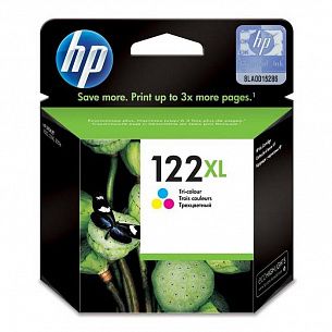 Картридж струйный HP 122XL CH564 цветной 330 стр для HP DJ 1050A/2050A/3000