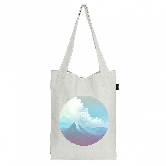 Шоппер LOREX COTTON FLUFFY SKY 38х44х6 см с принтом