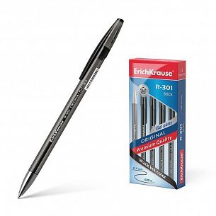 Ручка гелевая ErichKrause R-301 ORIGINAL GEL 0,5 мм черный