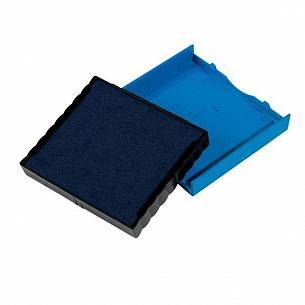Подушка штемпельная для 4924/4940/4724, 40х40 мм синяя пластик