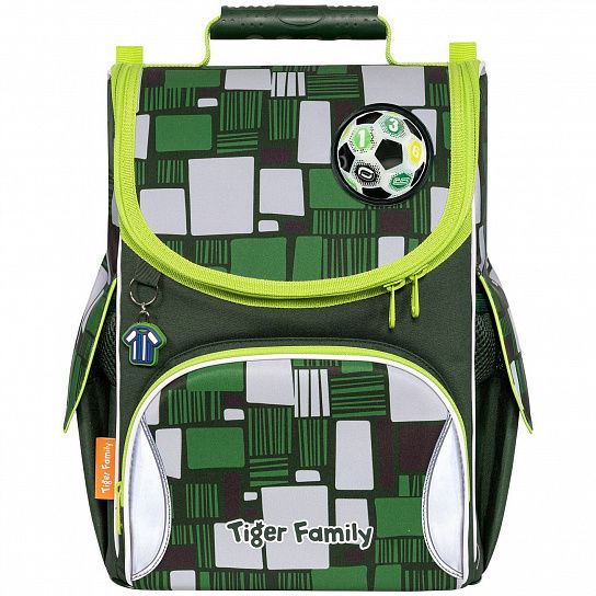 Ранец TIGER NATURE QUEST GREEN FIELD 14 л 35x31x19 см молния для ...