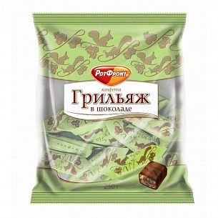 Конд.изд-е  конфеты ГРИЛЬЯЖ  в шоколаде 200 г пакет