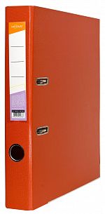 Папка-регистратор INFORMAT 55 мм двухстороннее покрытие PVC, красная