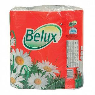 Полотенца бумажные BELUX, 2 слойные, 2 шт., 60 л., 230х230 мм