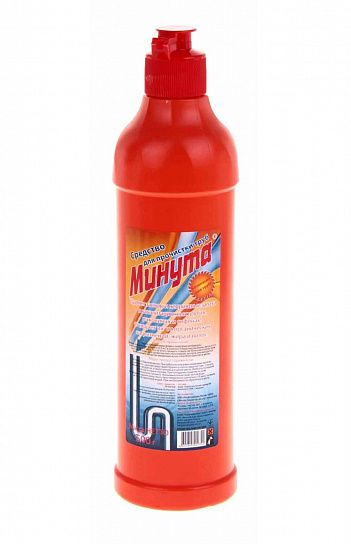 Средство для прочистки труб Минута 500 мл