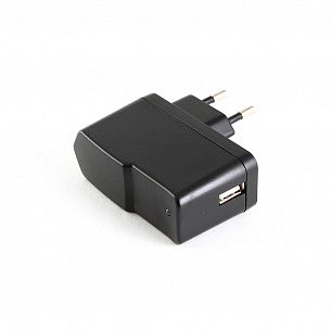 Адаптер питания Gembird MP3A-UC-AC1-B 220V-5V USB A черный