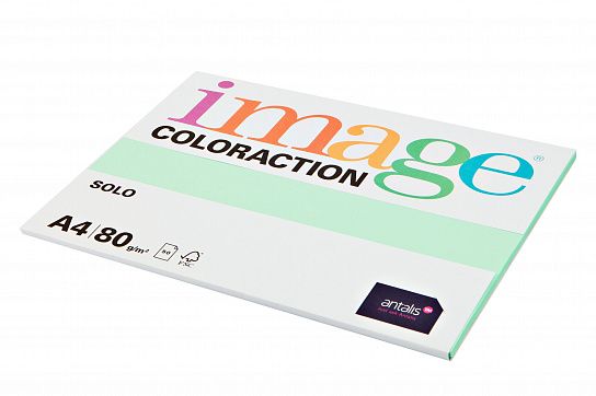 Бумага цветная IMAGE COLORACTION голубая (80 г/м2, А4, 50 л.)