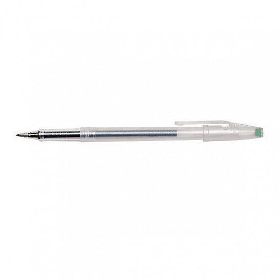 Ручка гелевая STATUS 0,5 мм зеленая матовый корпус