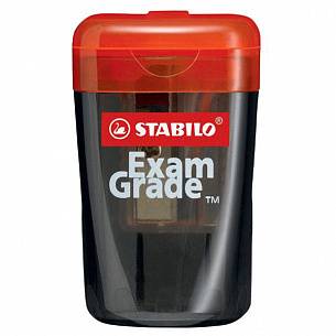 Точилка STABILO EXAM GRADE с контейнером пластиковый корпус