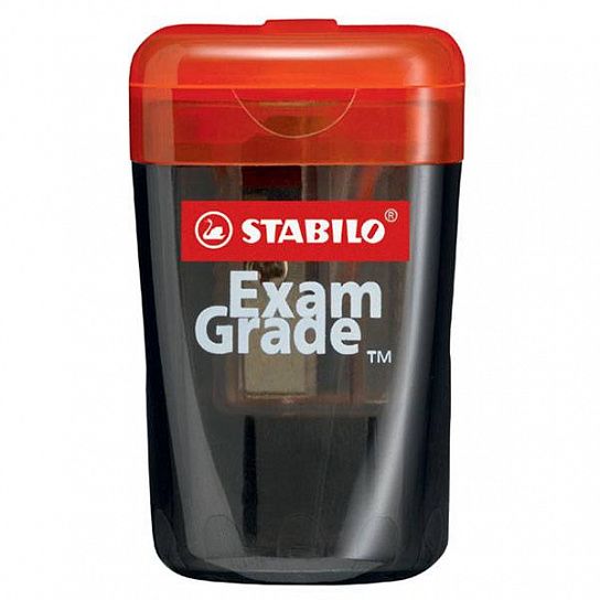 Точилка STABILO EXAM GRADE с контейнером пластиковый корпус