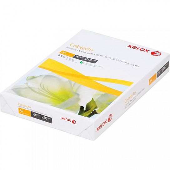 Бумага для полноцветной лазерной печати Xerox Colotech Plus А4 160 г/м2 250 л.