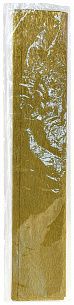 Бумага цветная крепированная Каляка-Маляка металлизированная Каляка-Маляка, 50х250 см, 32 г/м2, золотая, в пакете с европодвесом