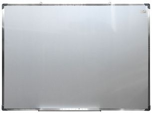 Доска магнитно-маркерная LITE 60х90 см настенная, поверхность лаковая, алюминиевая рама