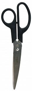 Ножницы портновские INFORMAT 210 мм, с эргономичными пластиковыми ручками, чёрные
