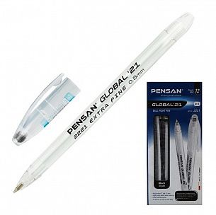 Ручка масляная PENSAN GLOBAL-21 черный 0,5 мм