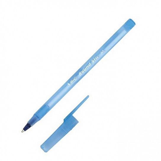 Ручка шариковая одноразовая  BIC Round Stic 1 мм синяя