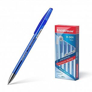 Ручка гелевая ErichKrause R-301 ORIGINAL GEL 0,5 мм синий