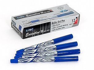 Ручка гел. LINC EXECUTIVE GEL II 0,55 мм синяя