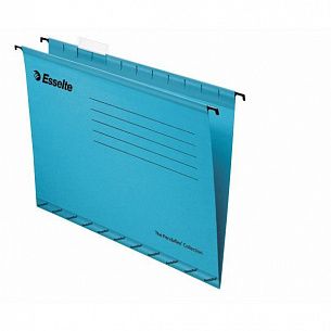 Папка подвесная ESSELTE PENDAFLEX FOOLSCAP картон 220 г/м2 синяя