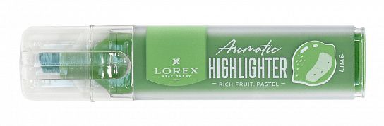 Маркер текстовый LOREX Aromatic RICH FRUIT.PASTEL 1—3,5 мм, мятный, скошенный