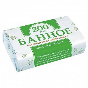 Туалетное мыло БАННОЕ 200 г