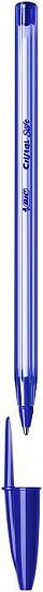 Ручка шариковая одноразовая BIC Cristal Soft 1,2 мм, синяя