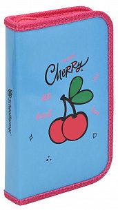 Пенал односекционный Schoolformat CHERRIES 190х115 мм